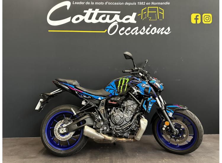 YAMAHA MT-07 (47.5CV) Quartararo A2 1ER MAIN REVISÉE & GARANTIE !