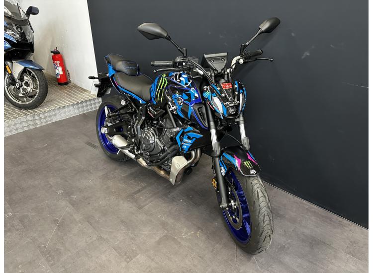 YAMAHA MT-07 (47.5CV) Quartararo A2 1ER MAIN REVISÉE & GARANTIE !