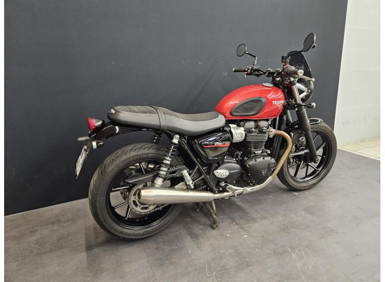 TRIUMPH STREET TWIN  900 BRIDABLE A2 REVISEE ET GARANTIE !